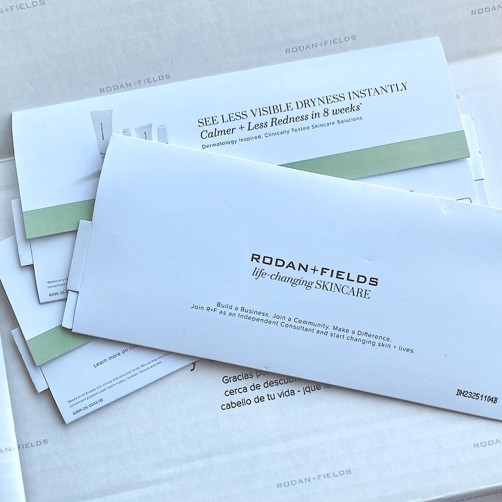 Rodan + Fields SOOTHE Skincare Sample/Trial Packs (3)